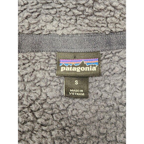 Patagonia Sweater Womens S Los Gatos 1/4 Zip Fleece Pullover Gray Sherpa Outdoor - Picture 5 of 5